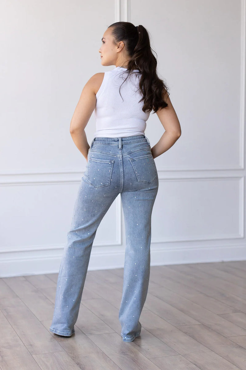 Crystal Studded Jeans