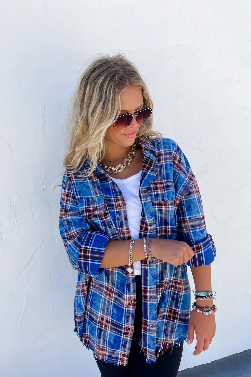 Preorder Ryann Bleach Flannels