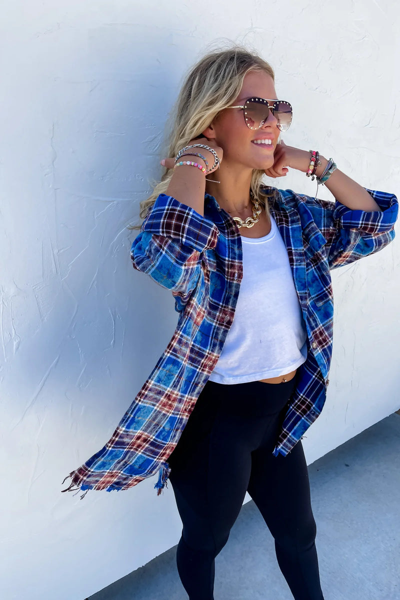 Preorder Ryann Bleach Flannels