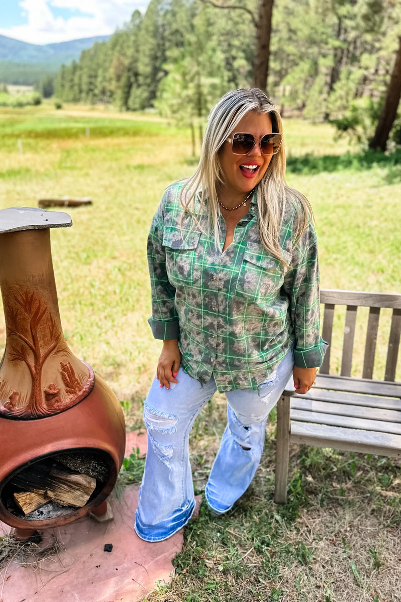 Preorder Ryann Bleach Flannels