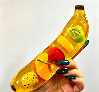 Jumbo Fruit Banana Squishy Toy
