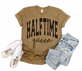 Halftime Queen Leopard Tee