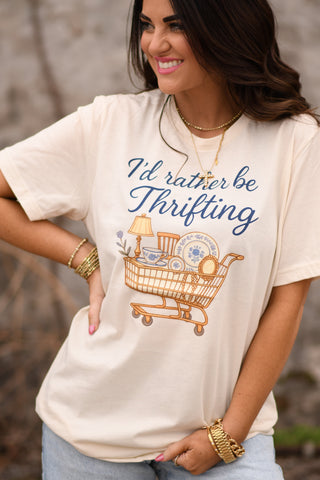 I’d Rather Be Thrifting Tee