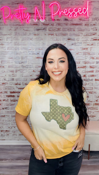 Texas Bleached Tee