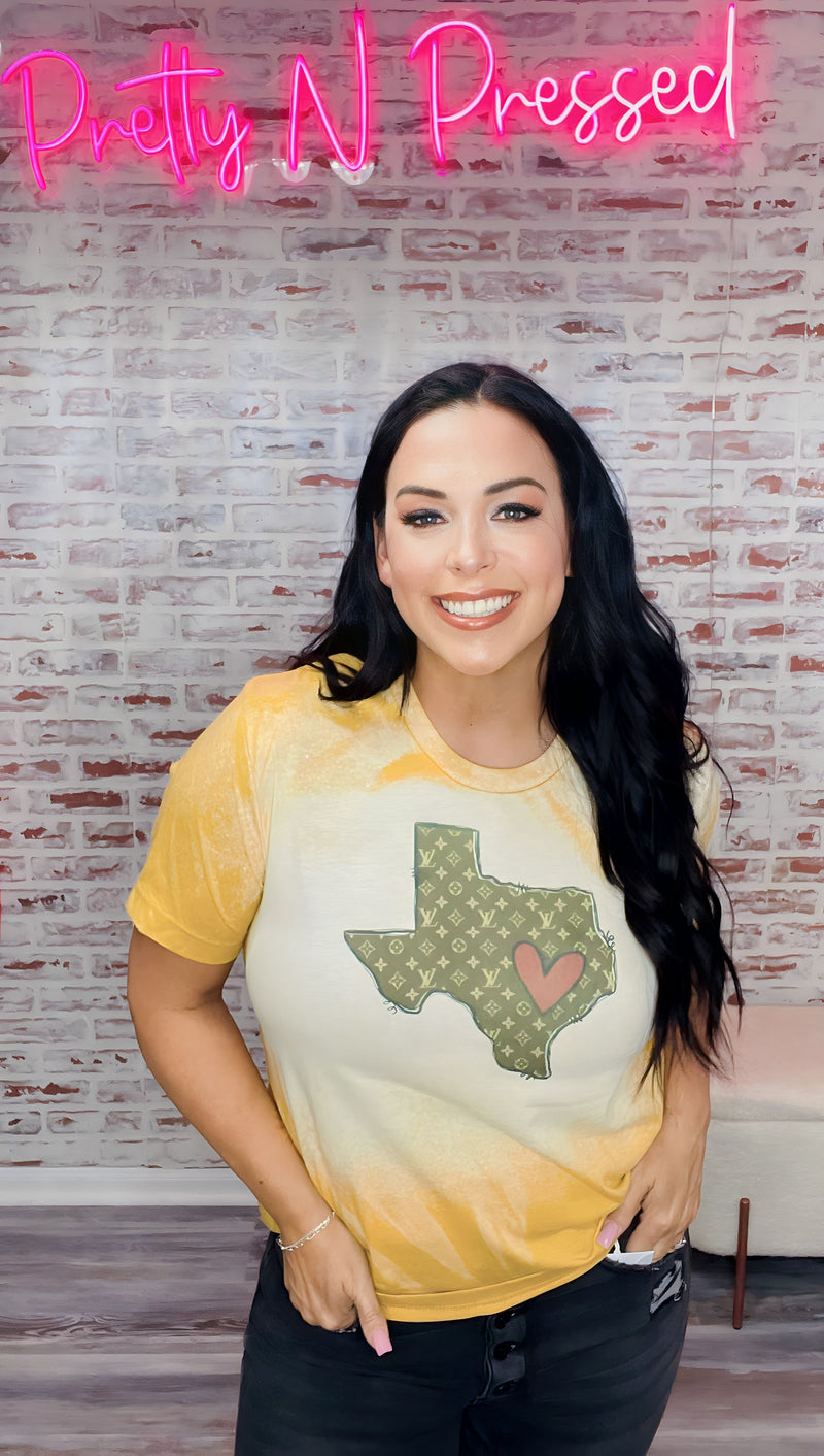 Texas Bleached Tee