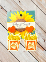 Whataburger Earrings