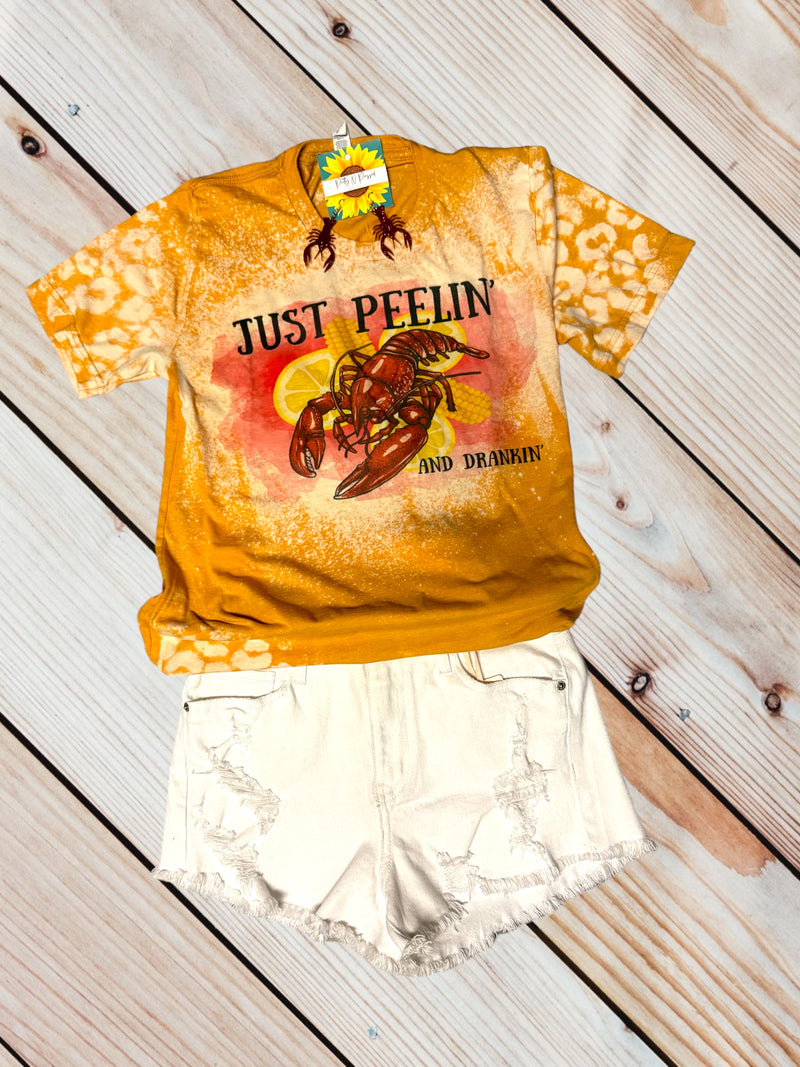 Just Peelin' and Drankin' Tee