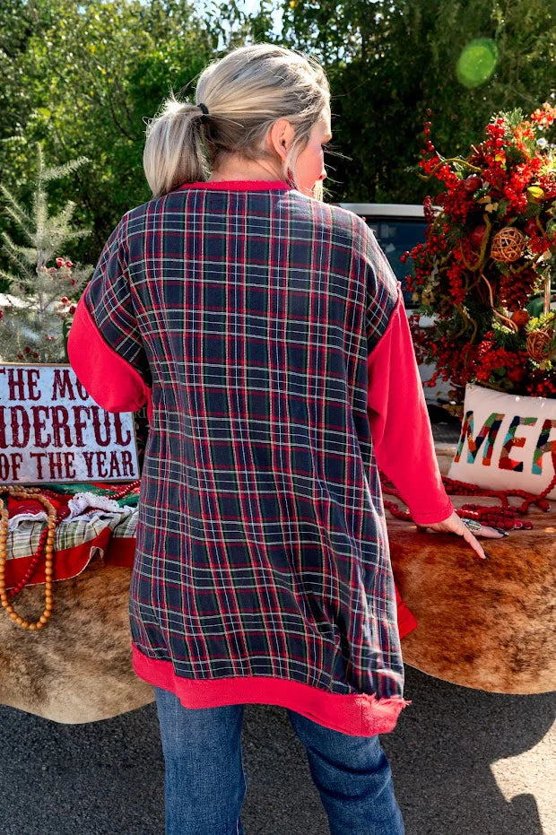 Christmas Means More Oversized Sweatshirt