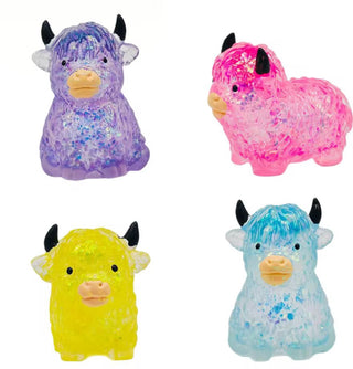 Glitter Highland Cow Squishy *Pre Order* May 18-22 Shipment