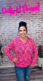 Pink Confetti Pop Sweater