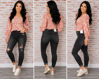 Kari Black Skinny Jeans