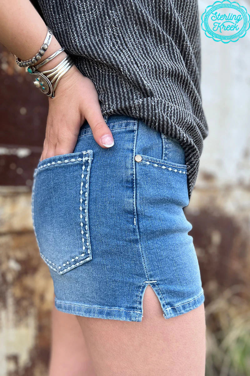 Laced Up Shorts