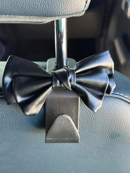 Milley Leather Car Bow Hangers
