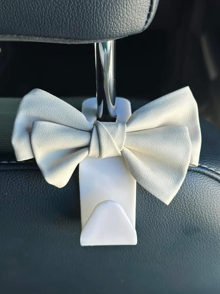 Milley Leather Car Bow Hangers