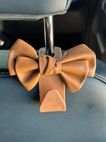 Milley Leather Car Bow Hangers