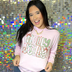 Holly Jolly Patterns Graphic Tee