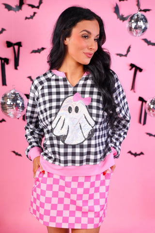 PREORDER- Foil GiGi Gingham Pullover