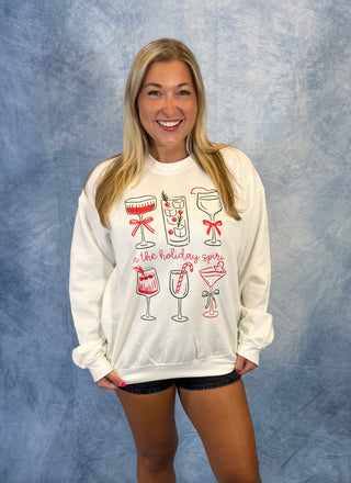 In the Holiday Spirit Tee or Sweatshirt
