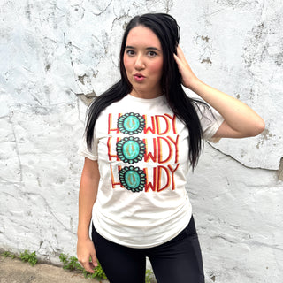 Howdy Howdy Concho Graphic Tee