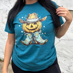 Pumpkin Cowboy Graphic Tee