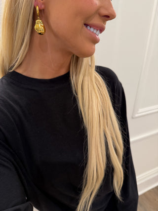 GOLD SADIE EARRINGS