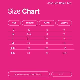 PREORDER- Jess Lea Basic Tee- Mocha