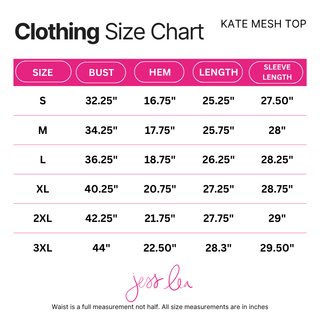 PREORDER- Kate Mesh Top- Boo Bows