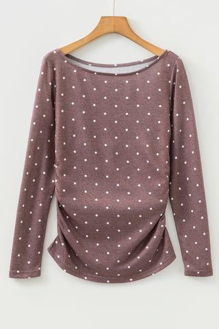 Jackie Polka Dot Top