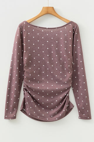 Jackie Polka Dot Top
