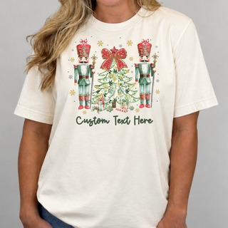 Nutcracker Christmas Tree CUSTOM Graphic Tee