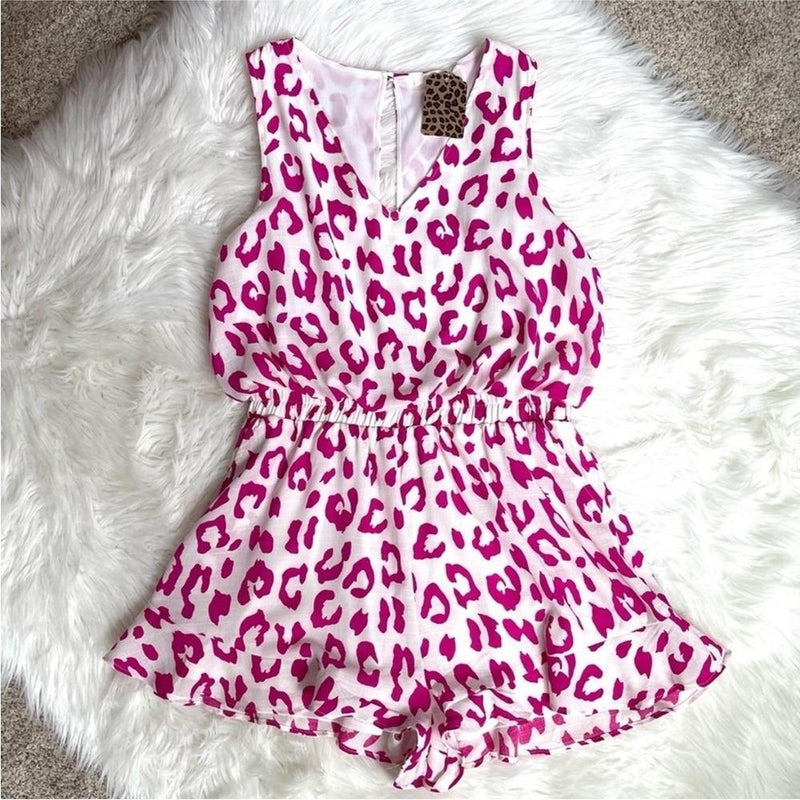 Leopard Romper