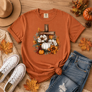 Pumpkin Cross Graphic Tee