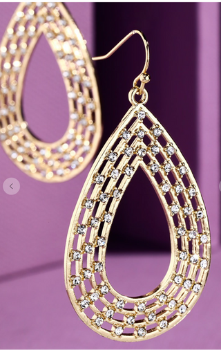 Catch The Shimmer Drop Earrings