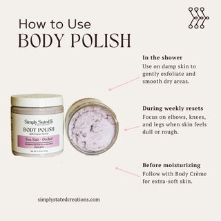 Signature Body Polish – Exfoliating Scrub with Natural Butters