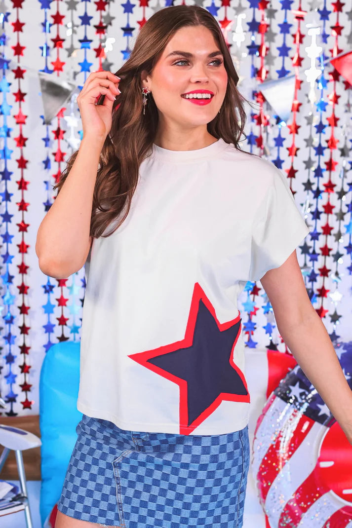 Preorder Simply Patriotic Star Top