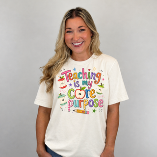 Teaching is My Core Purpose Graphic Tee