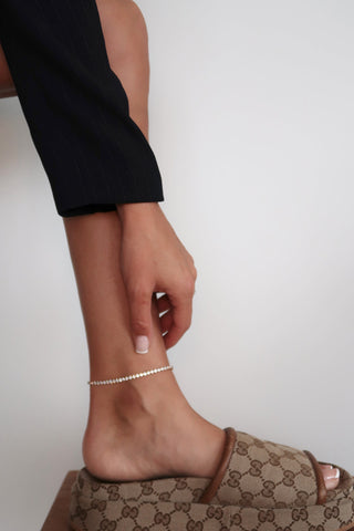 Rhinestone Anklet