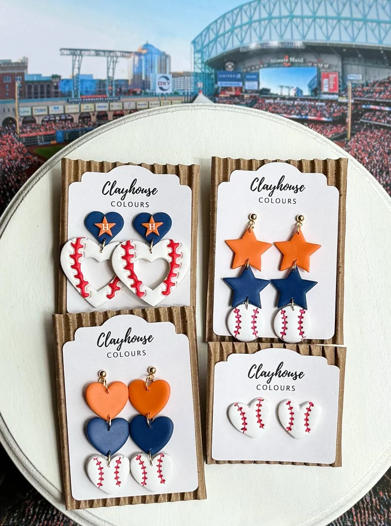 Clay House Earrings