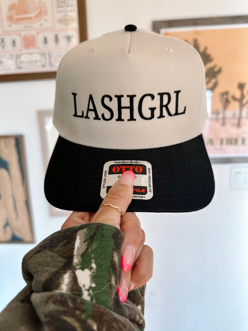 LASHGRL Embroidered Hat