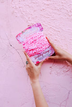 Pink Leopard Stretchy Head Wrap