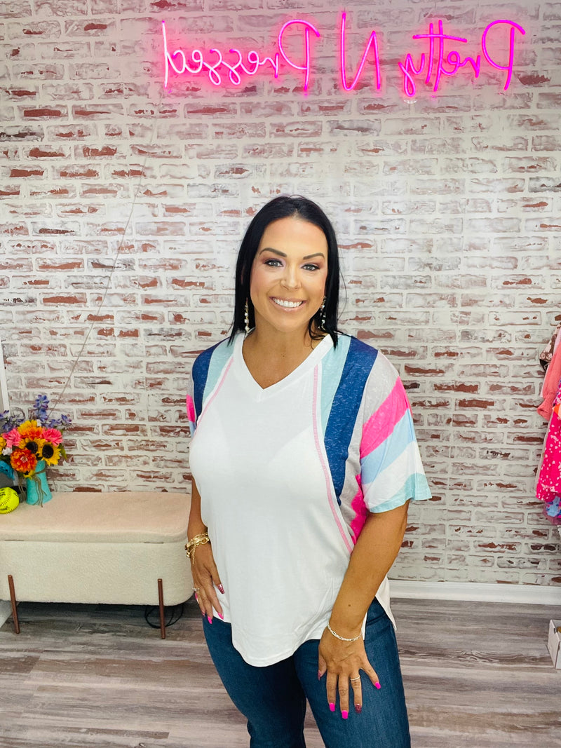 Tracey Striped Top
