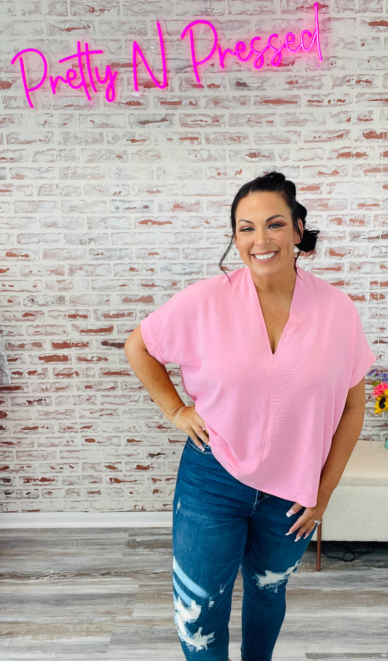 Dazzle Pink Top