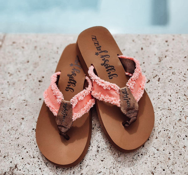 Encore Coral Flip Flops