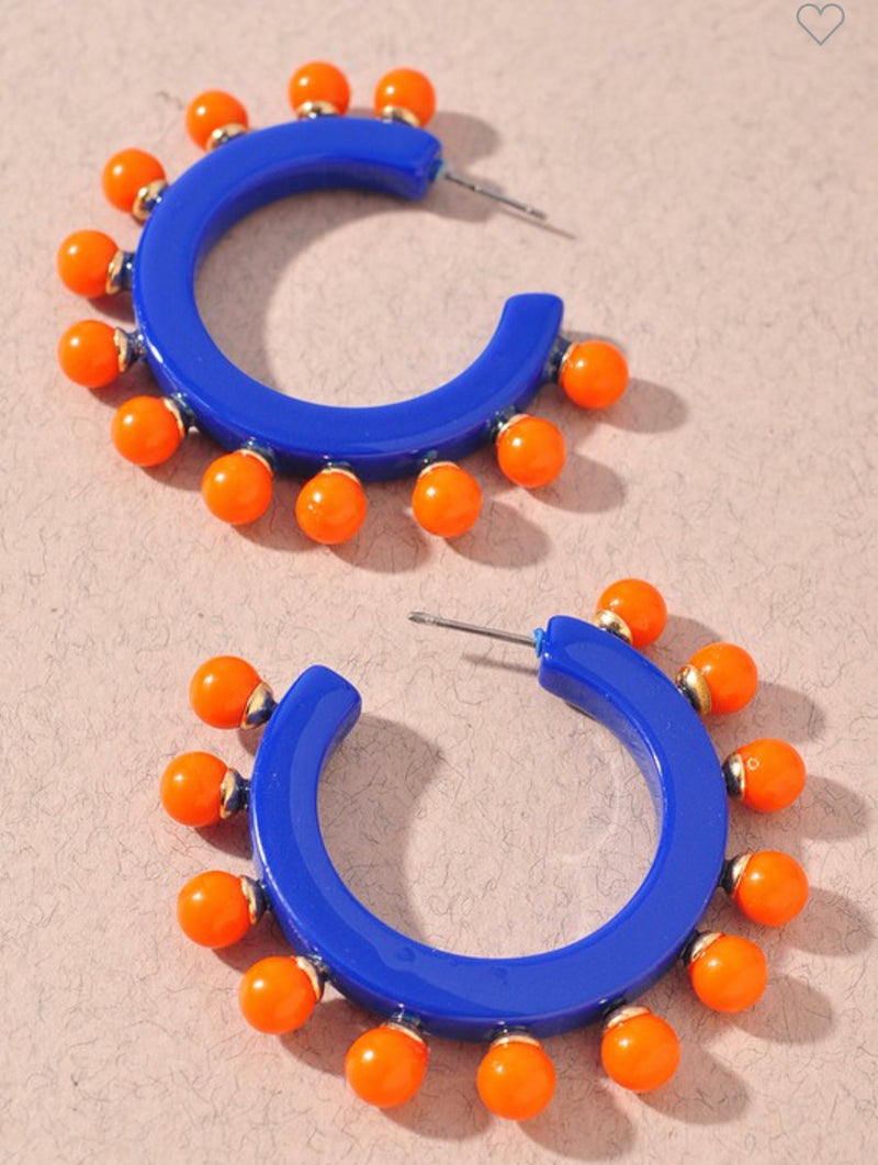 Round the Bases Earrings