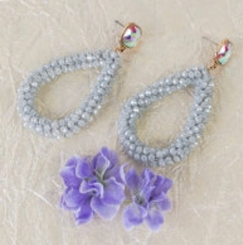 Bet I Will Beaded Earring