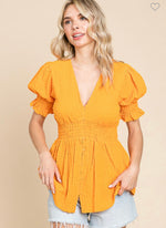 Golden Sunset Top