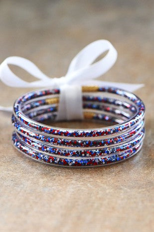 Independence Bracelet stack