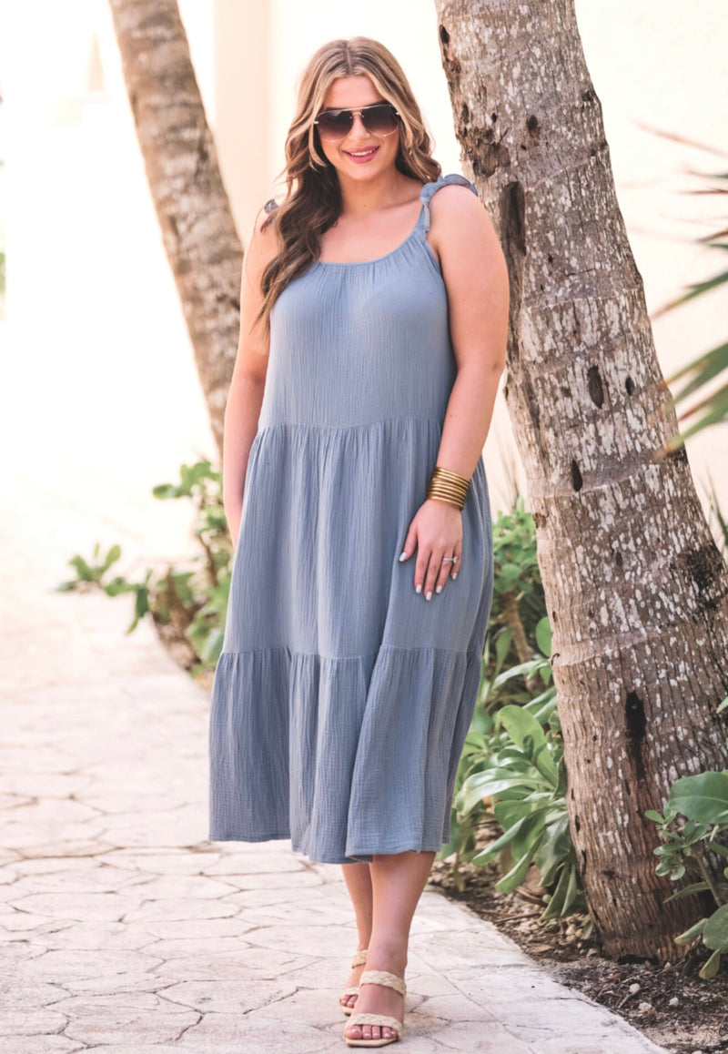 Beach Villa Gauze Dress