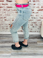 Denim & Pearls Distressed Jeans