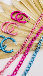 Metallic Hoops